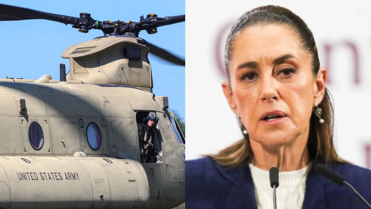 Claudia Sheinbaum aseguró que el gobierno no permitirá que un ejército de otro país pise territorio mexicano.