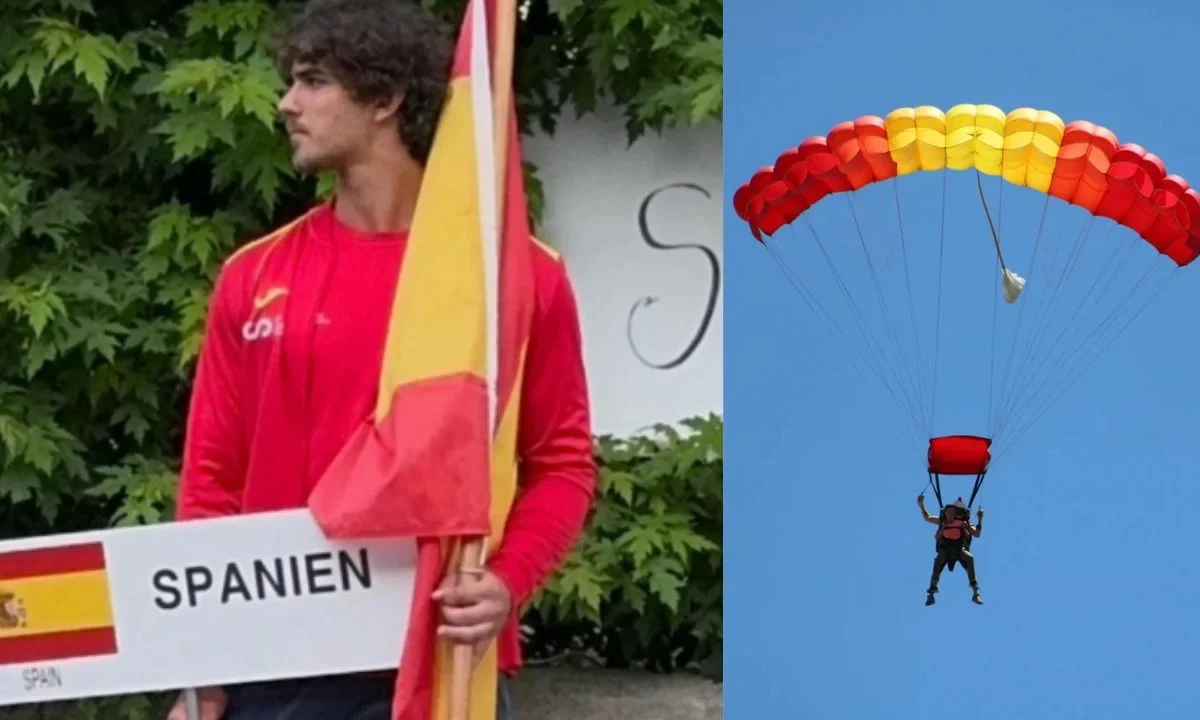 Mexicano Sebastián García, conquista el paracaidismo de velocidad representando a España