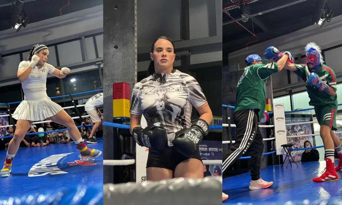 Cada uno de los combatientes de Supernova Strikers subió a hacer entre 10 y 15 minutos de sparring.