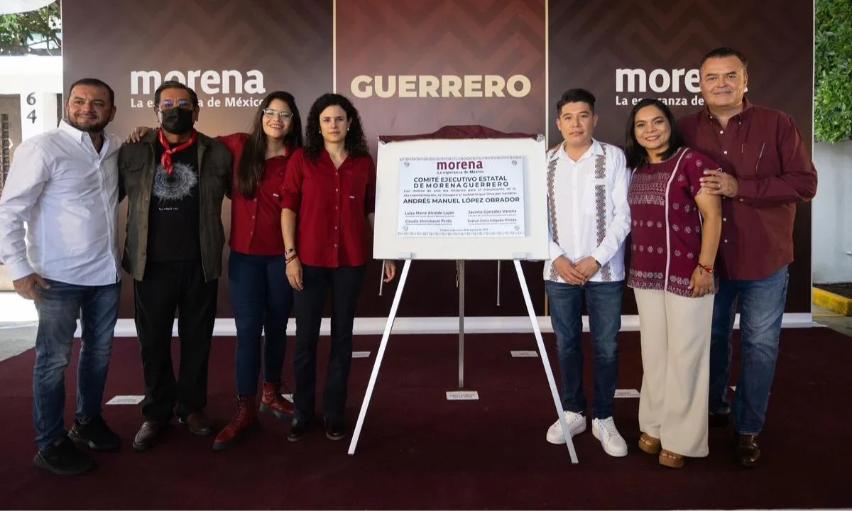 Pese a petición de AMLO, Luisa Alcalde inaugura auditorio con su nombre en Guerrero.