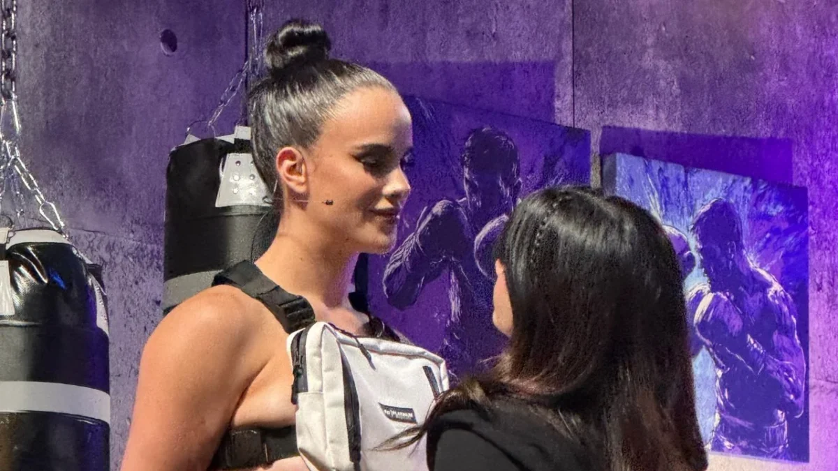 La disputa entre Gala Montes y Alana Flores, por el tema de los guantes y el peso, se robó el show previo a Supernova Strikers.