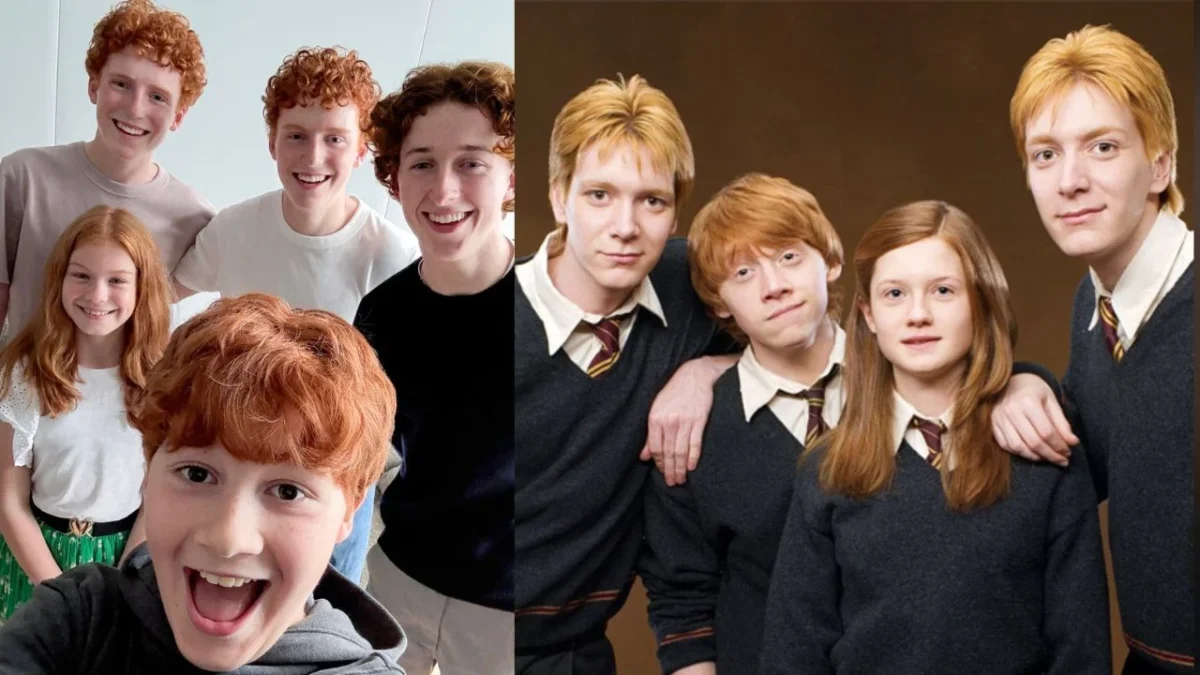 Presentan a los hermanos Weasley para la serie de Harry Potter