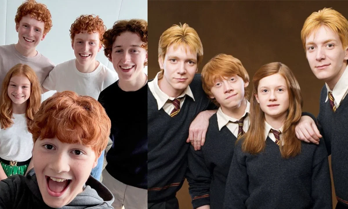 Presentan a los hermanos Weasley para la serie de Harry Potter