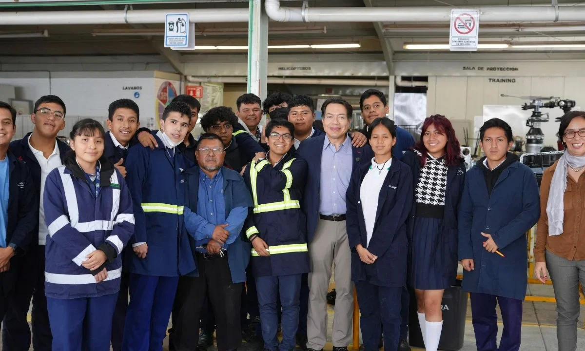 Presume Mario Delgado egreso de 7 mil alumnos del Conalep y su ingreso inmediato al mercado laboral