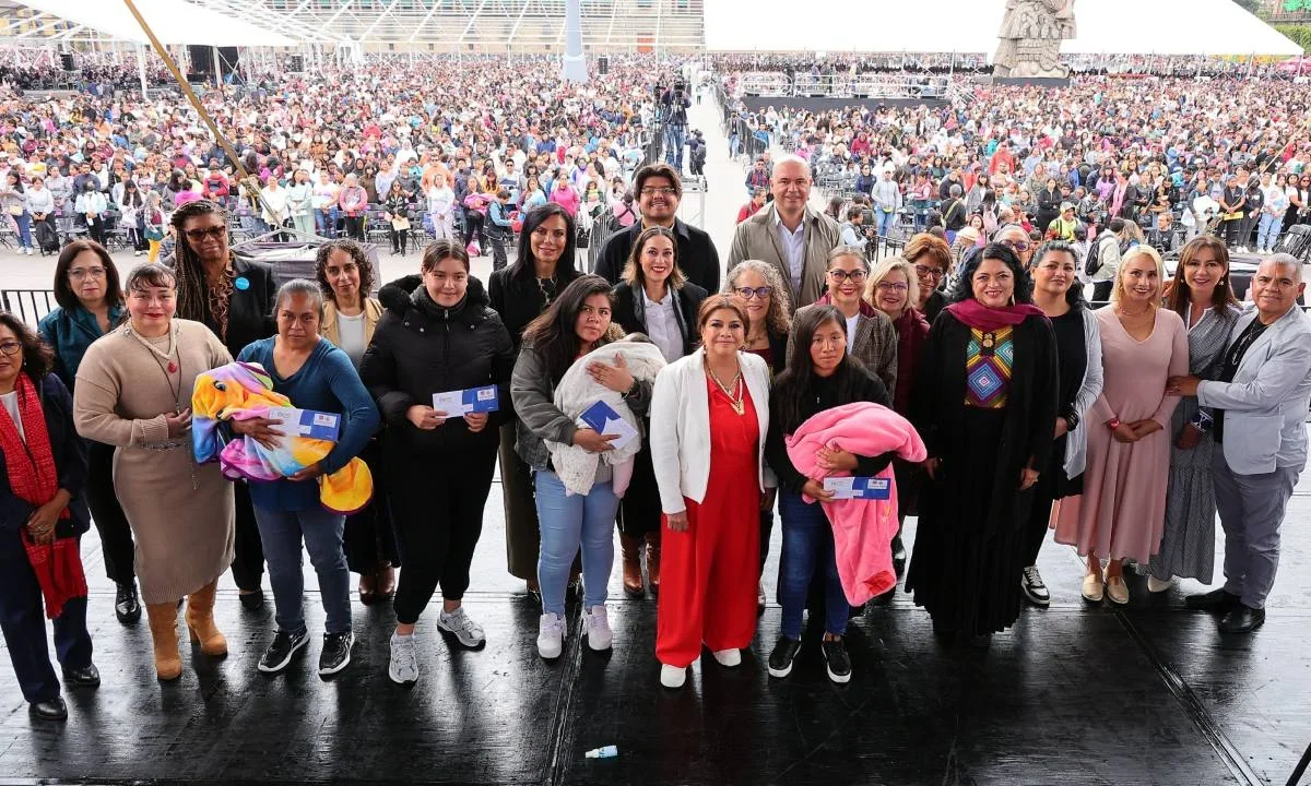 Programa 'Desde la cuna' llega a los 85 mil beneficiarios en CDMX, mencionó Clara Brugada.