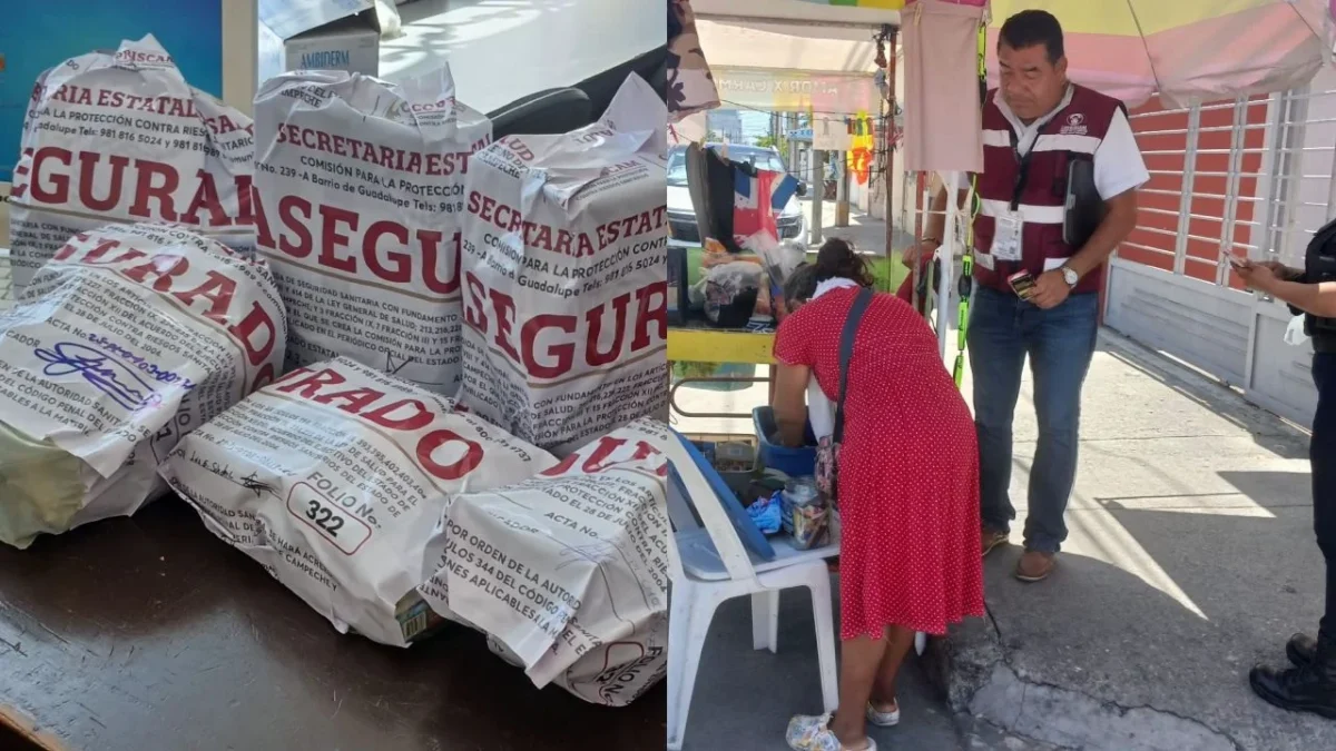 Durante las actividades de la Feria del Carmen en Campeche, autoridades de salud realizaron un operativo durante estos días.