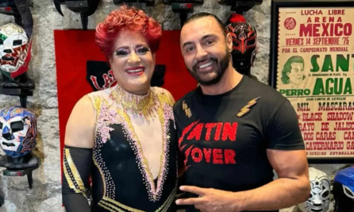 'Pimpinela Escarlata', el luchador exótico que debutó en WWE.