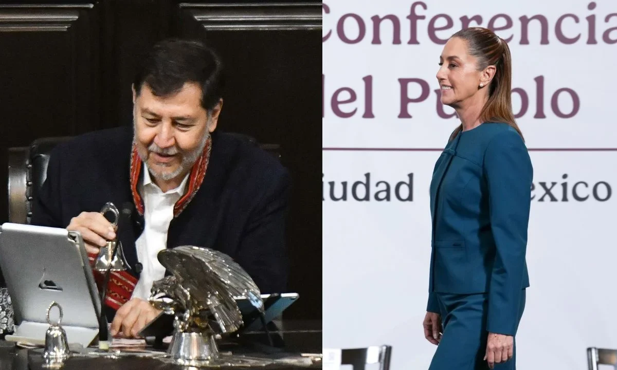 Rechaza Sheinbaum declaraciones de Fernández Noroña sobre fractura en Morena