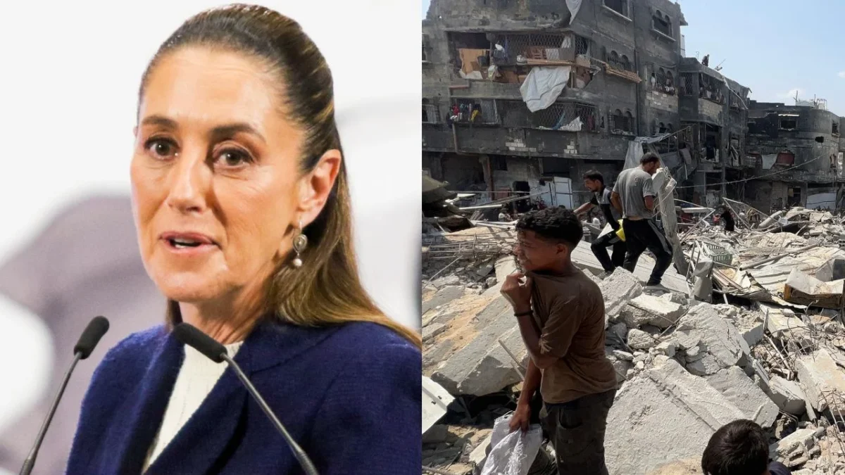 Claudia Sheinbaum pidió a la secretaria de Gobernación, Rosa Icela Rodríguez, revisar si México puede recibir a menores que han quedado huérfanos en el conflicto de Gaza.