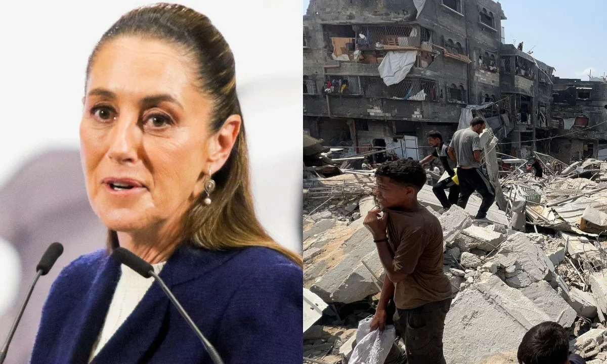 Claudia Sheinbaum pidió a la secretaria de Gobernación, Rosa Icela Rodríguez, revisar si México puede recibir a menores que han quedado huérfanos en el conflicto de Gaza.