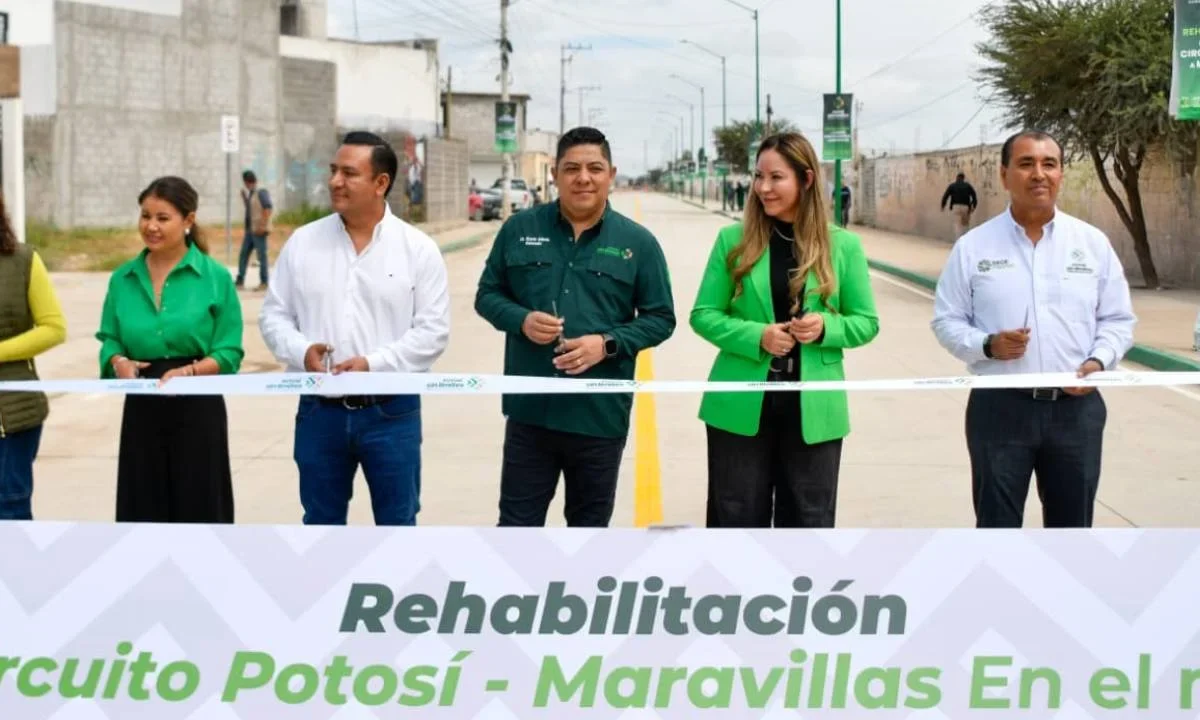 El Gobernador Ricardo Gallardo impulsa la movilidad sin límites con el nuevo circuito Mexquitic en SLP.