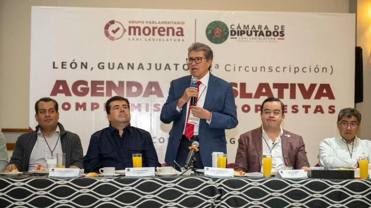 Ricardo Monreal llamó a la unidad en Morena para ganar el estado de Guanajuato en próximas elecciones.