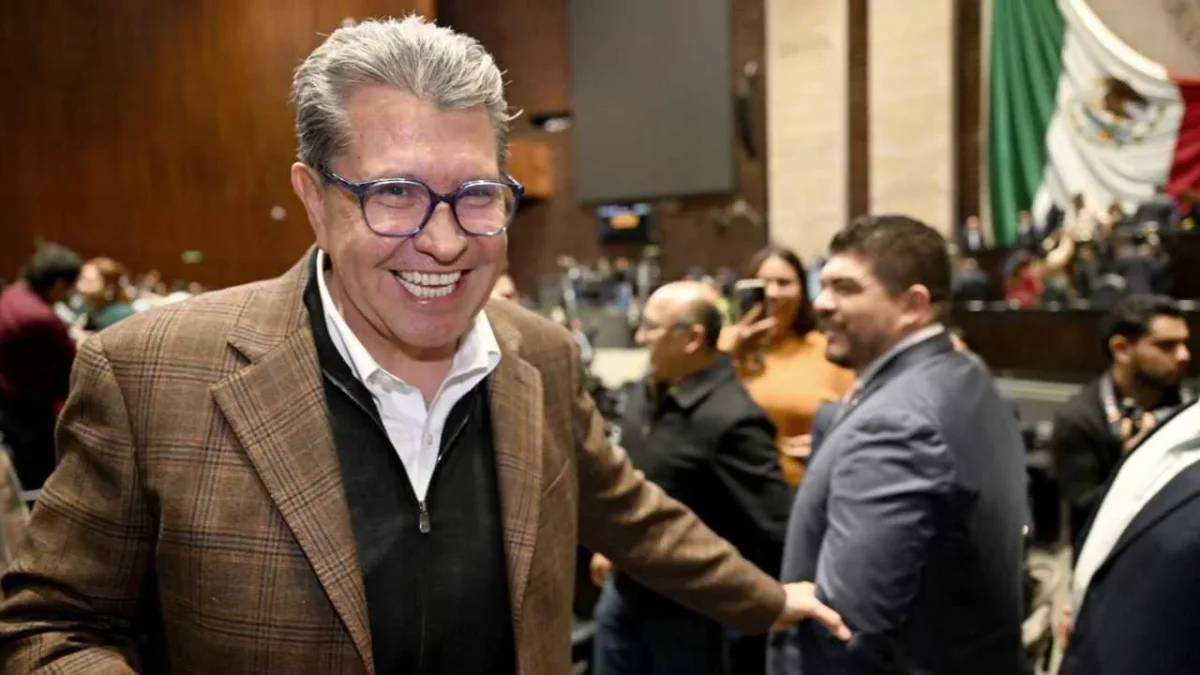El coordinador de los diputados de Morena, Ricardo Monreal, señala que Congreso definirá reforma electoral.