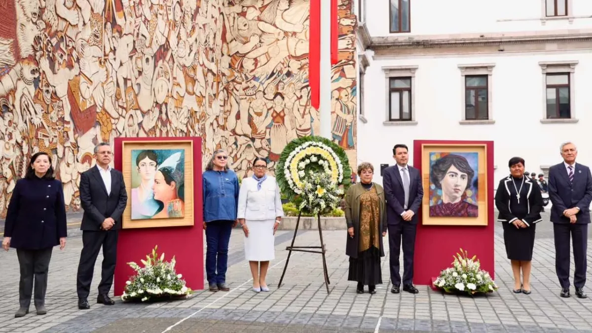 La titular de la Segob, Rosa Icela, recuerda a Leona Vicario y Carmen Serdán en sus aniversarios luctuosos.