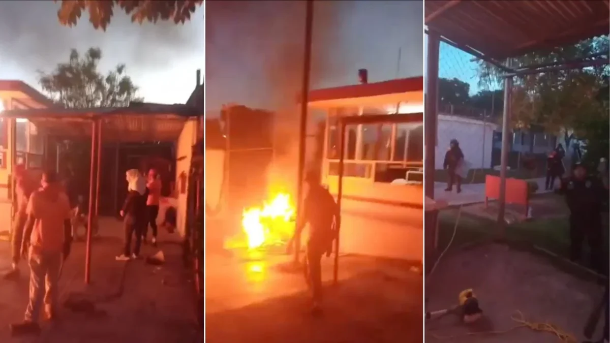 Tras el reporte de un motín e incendio en el Cereso de Tuxpan, ninguna autoridad ha emitido reporte oficial sobre el desarrollo de los hechos.