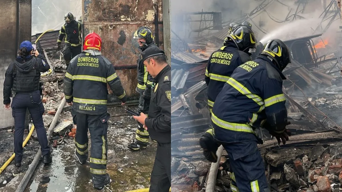 Incendio en Bodega de San Juan de Aragón