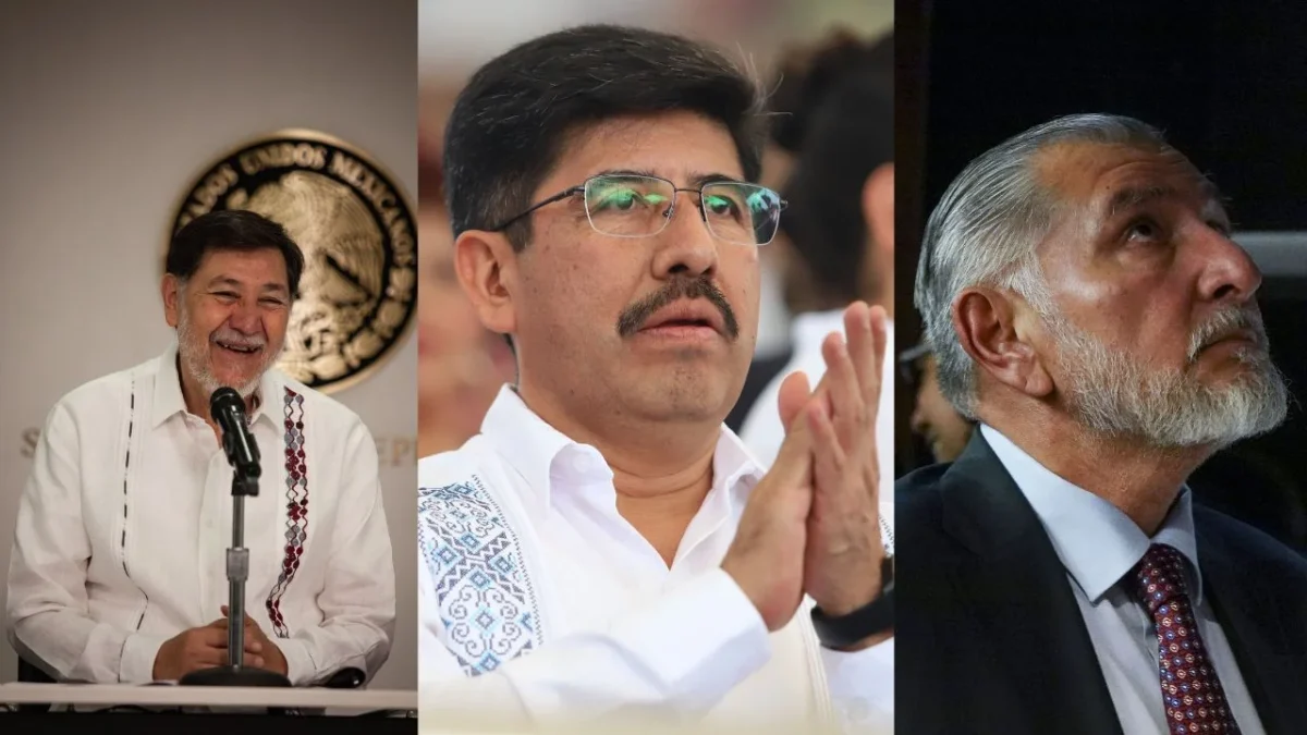 Se reúne Hugo Aguilar con Adán Augusto y Fernández Noroña