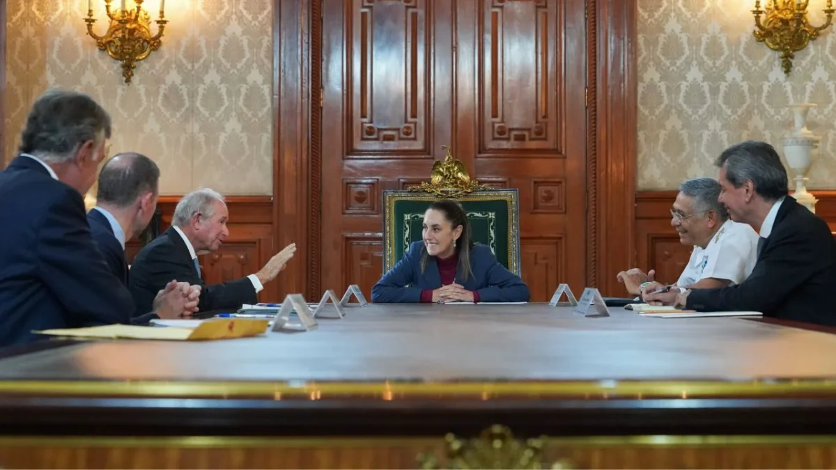 La presidenta Sheinbaum recibió al director de Blackstone; firma ampliará inversiones en México.