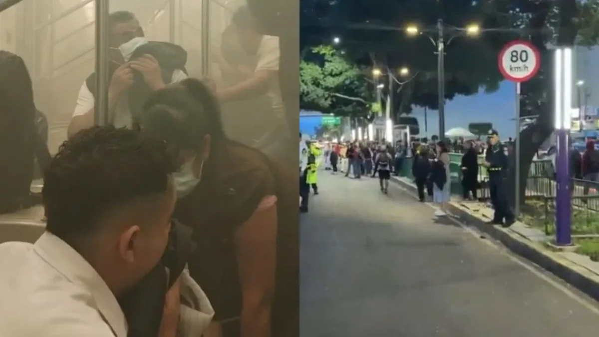 El servicio de la Línea 2 del Metro se vio afectado por presunto cortocircuito en la interestación Pino Suárez-Zócalo; desalojan a usuario.