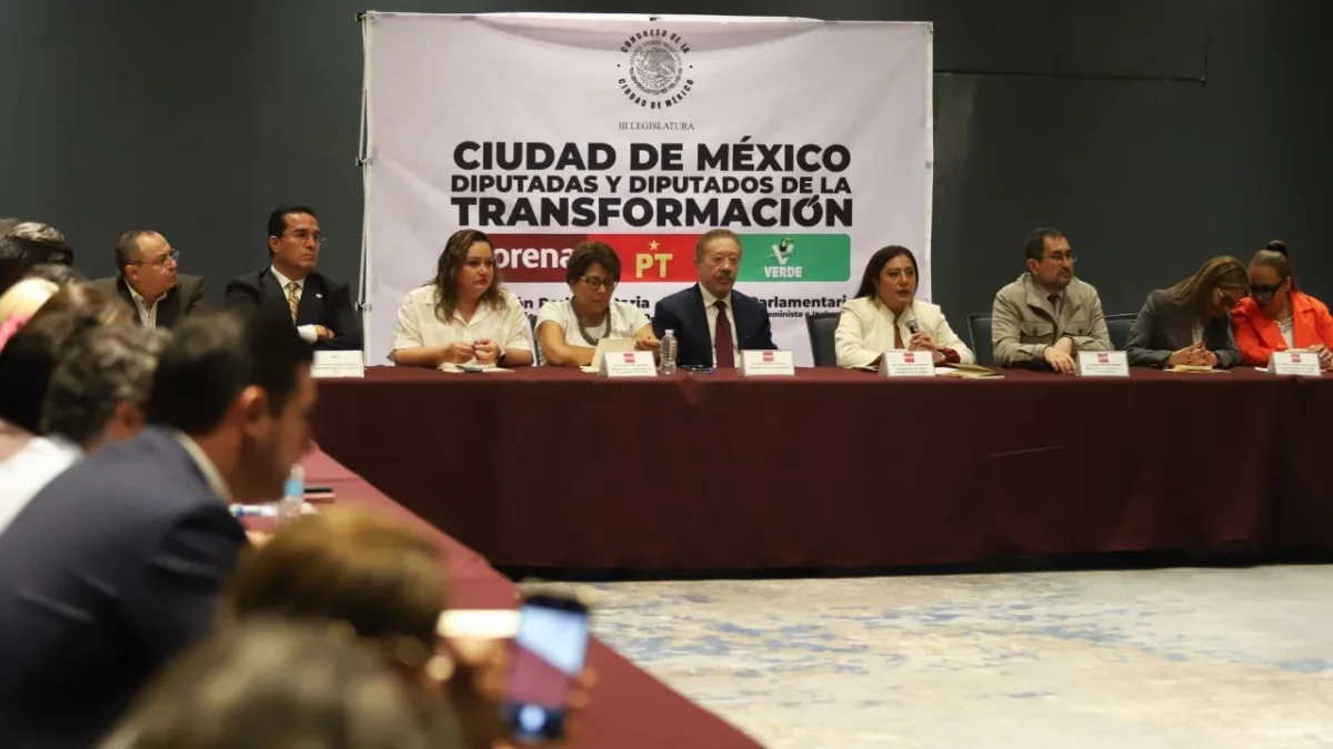 Diputados de Morena CDMX iniciaron su reunión plenaria para definir agenda legislativa del Segundo Periodo Ordinario en el Congreso.