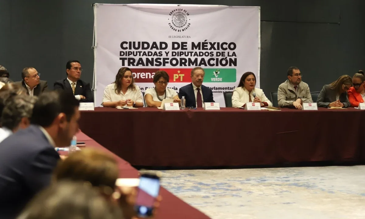 Diputados de Morena CDMX iniciaron su reunión plenaria para definir agenda legislativa del Segundo Periodo Ordinario en el Congreso.