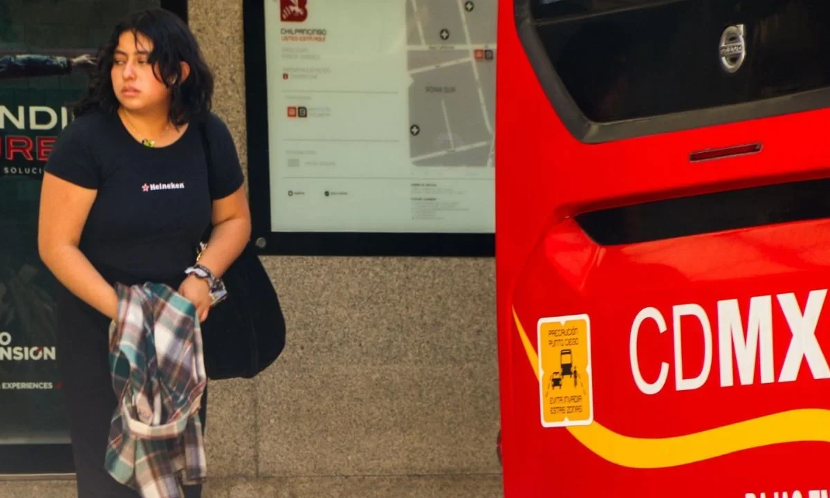 Las lluvias en la CDMX provocaron afectaciones como la suspensión de servicio de Corregidora a El Caminero en la Línea 1 de Metrobús.