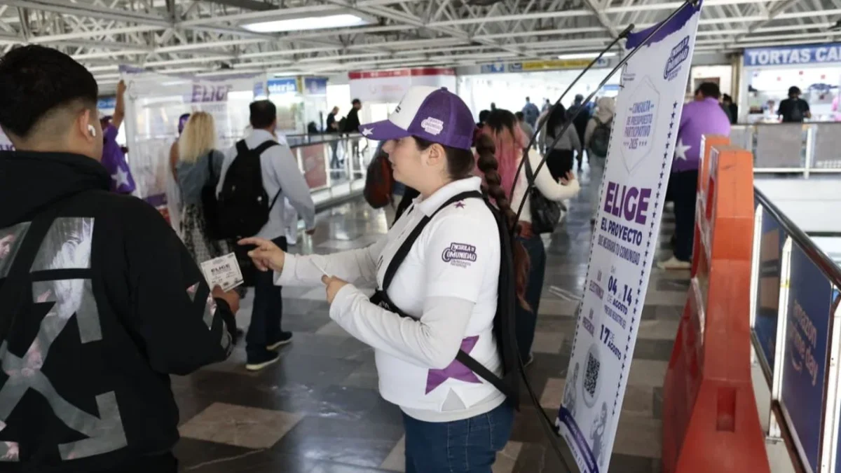 Vecinos acudirán a las mesas receptoras para participar en la Consulta del Presupuesto Participativo 2025