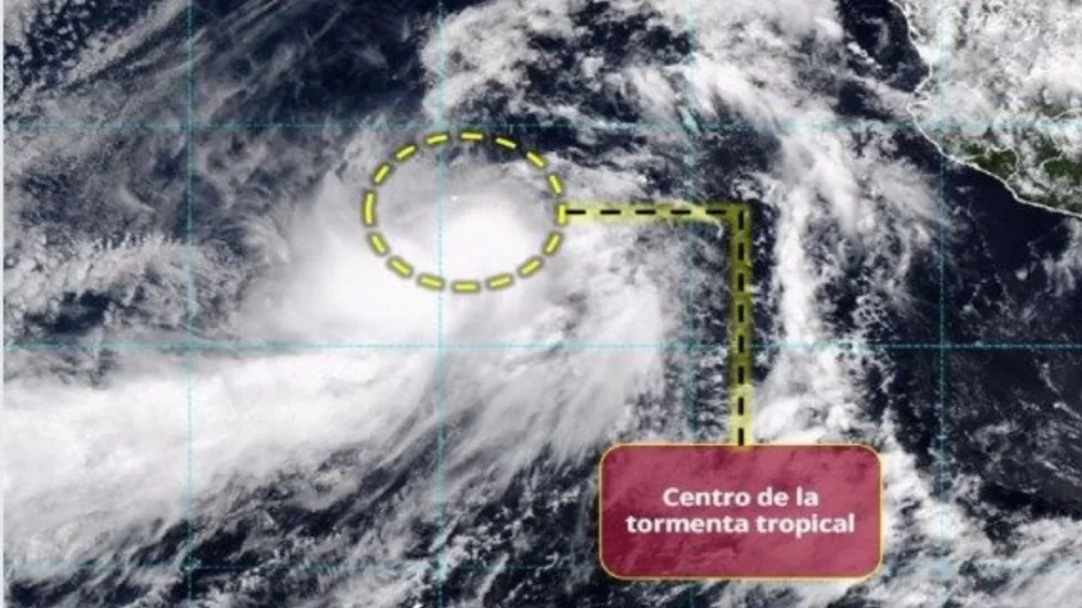 El Servicio Meteorológico Nacional alertó por la formación de la Tormenta Tropical Juliette: Esta será su ruta por México.