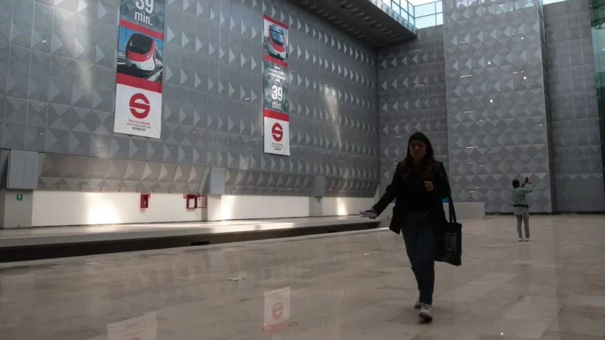 El Tren Suburbano informa que ajustará su servicio por obras de conexión con el AIFA.