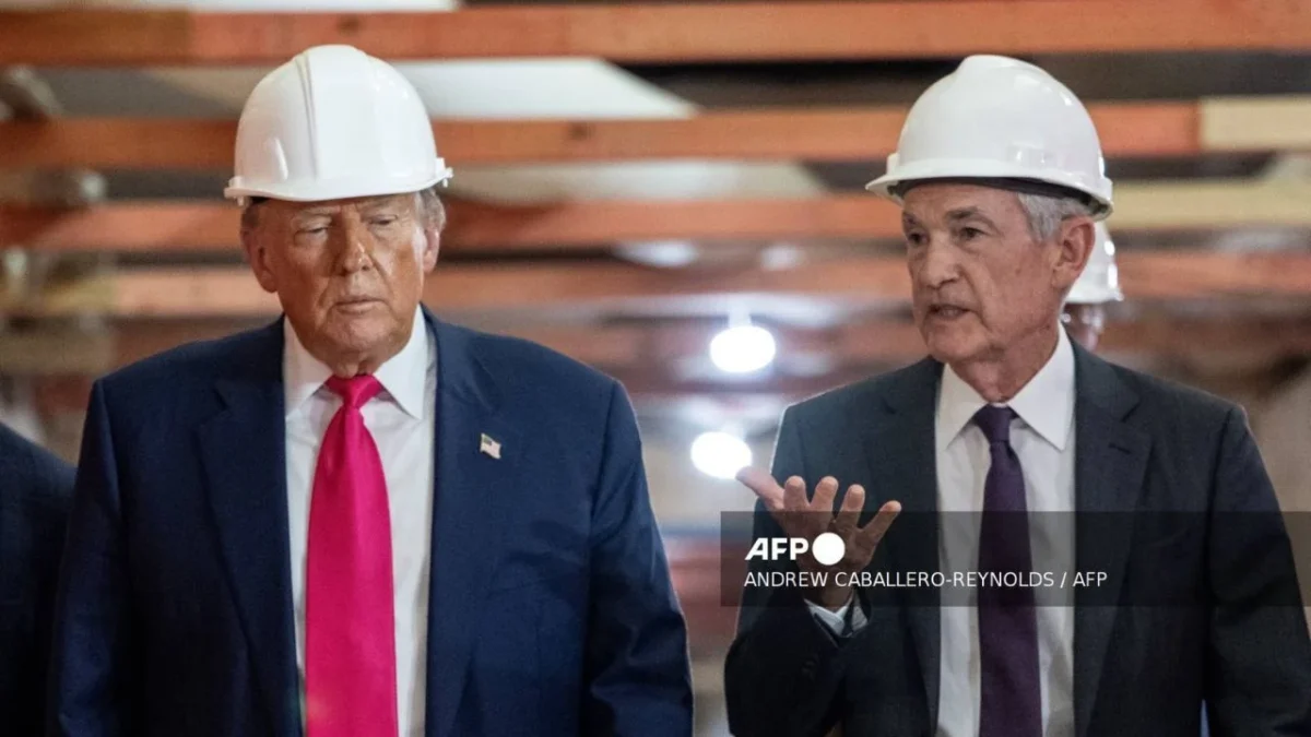 Trump amaga con demandar al titular de la Fed, Jerome Powell, por negarse a bajar las tasas y un gasto excesivo en la renovación de la sede.
