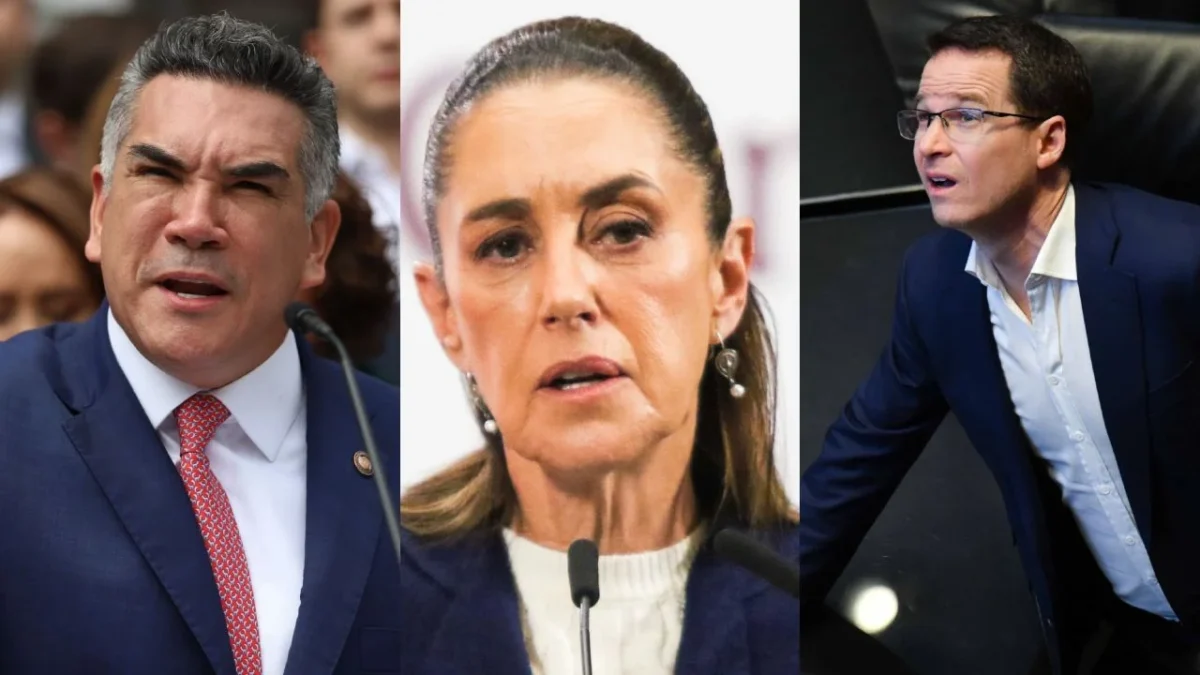 La presidenta de México, Claudia Sheinbaum criticó a los senadores de oposición, Alejandro “Alito” Moreno, presidente nacional del Partido Revolucionario Institucional (PRI), a quien acusó de “vende patrias” y al coordinador de los senadores del Partido Acción Nacional (PAN), Ricardo Anaya, a quien calificó de “hipócrita”.