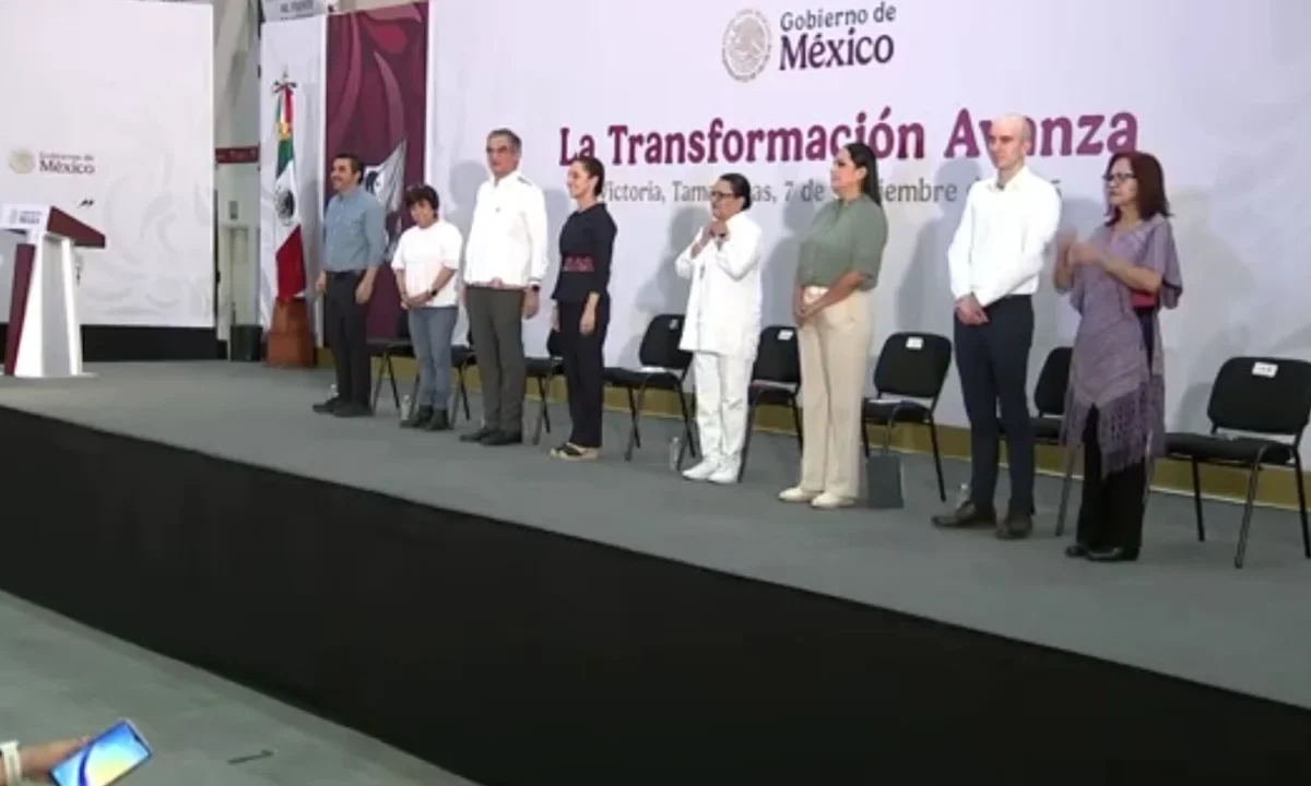 La presidenta Claudia Sheinbaum reiteró en Tamaulipas que México es un país libre, soberano e independiente, respetado en todo el mundo.