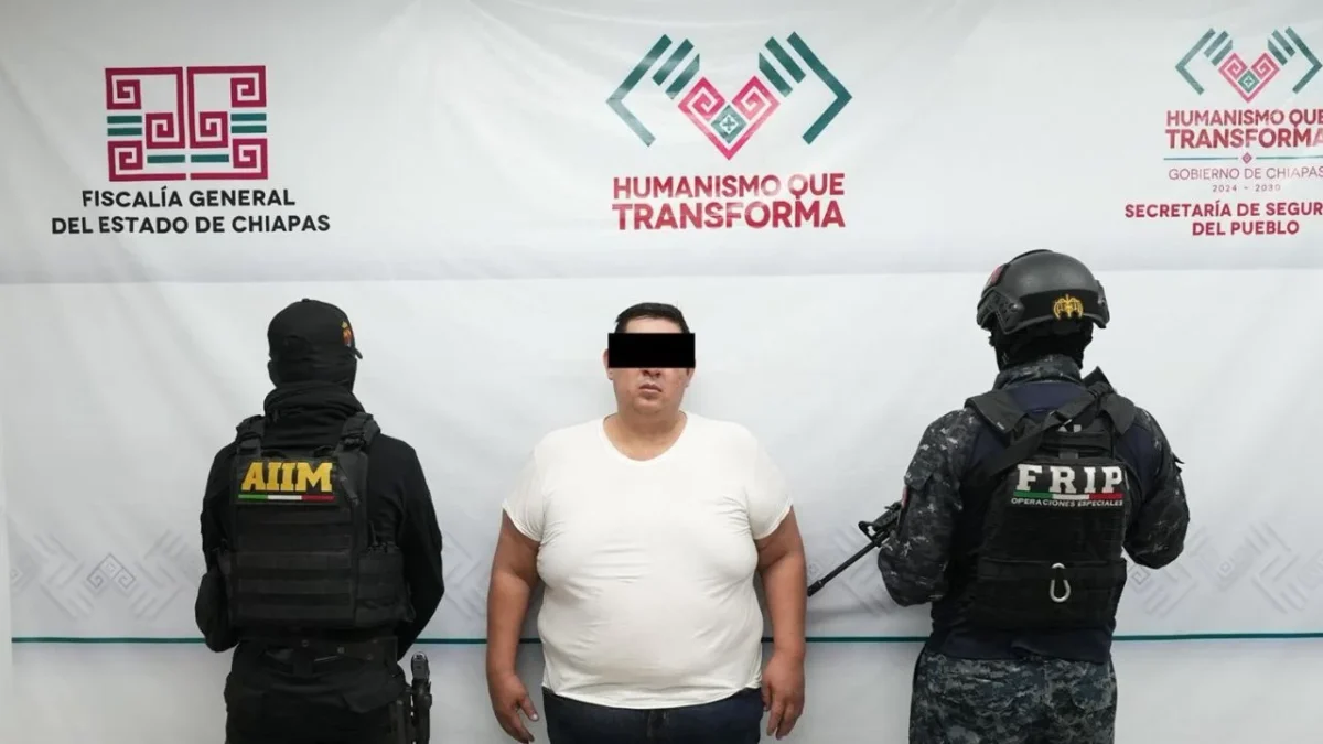 Cae 'El Peque', lugarteniente del CJNG y del Cártel Chiapas-Guatemala