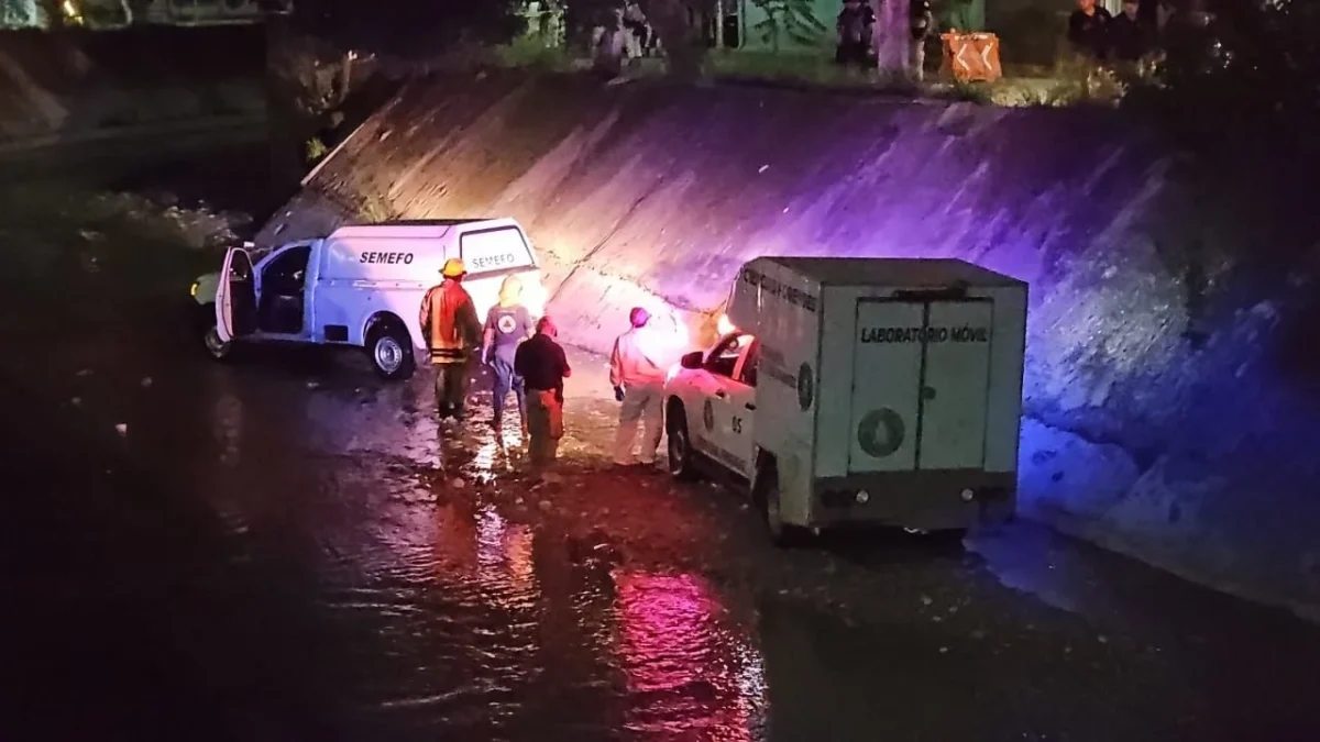 CRIMEN. Los cuerpos de las tres personas no ubicadas en Guerrero se encontraron en el encauzamiento del río Huacapa.