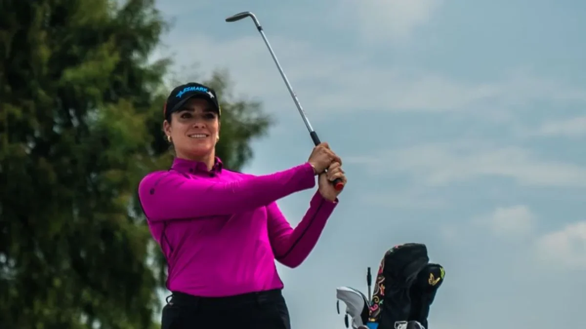 La golfista mexicana abrió sus puertas del Gaby López Open 2025, torneo juvenil ene l Club de Golf México