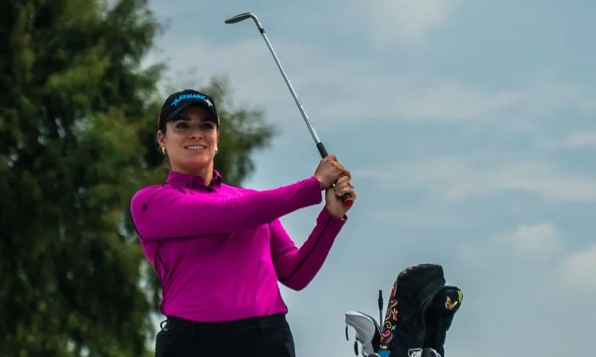 La golfista mexicana abrió sus puertas del Gaby López Open 2025, torneo juvenil ene l Club de Golf México