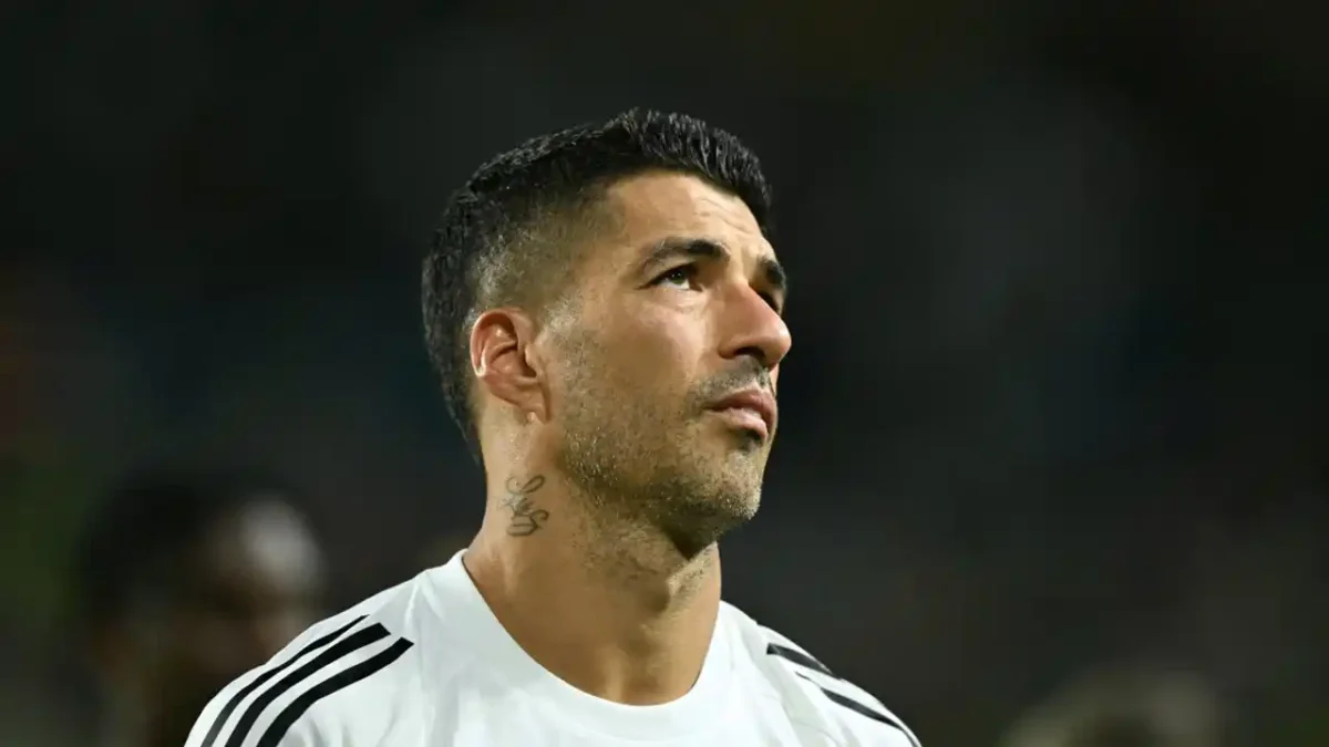 Luis Suárez delantero de Uruguay