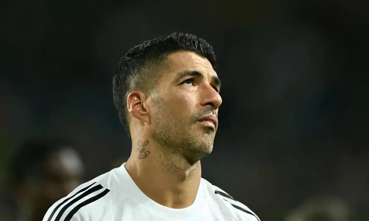 Luis Suárez delantero de Uruguay