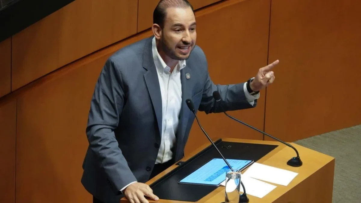 Discurso. El senador del PAN, Marko Cortés señaló que no debe minimizarse la ola de violencia que se vive en el país, por lo que exige certeza sobre el acuerdo binacional de seguridad