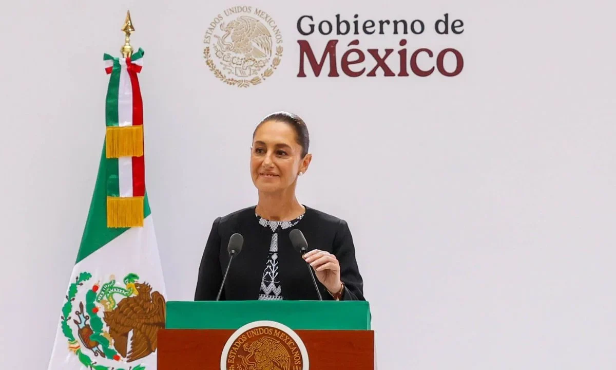 Sheinbaum durante su Primer Informe de Gobierno, enfoca mensaje en logros económicos