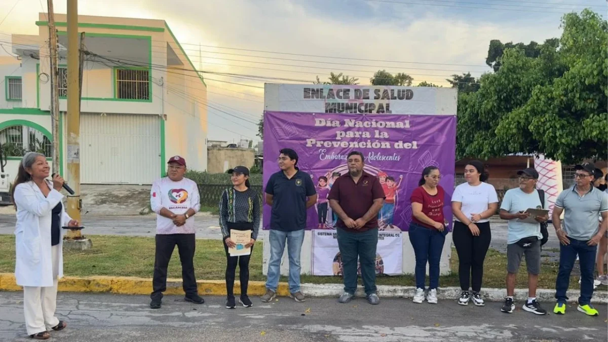 Durante la carrera por la prevención del embarazo adolescente , se instalaron módulos gratuitos de promoción de la salud, vacunación del esquema básico, detección del VIH e infecciones de transmisión sexual