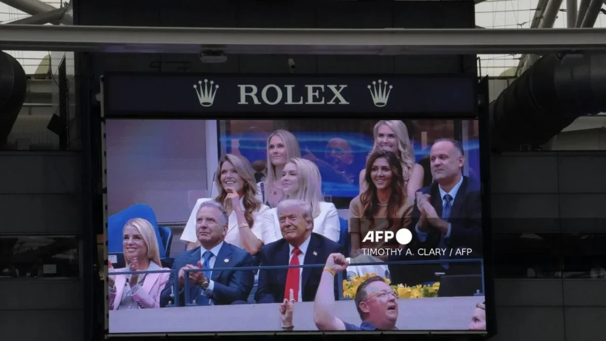 Trump es abucheado en la final del US Open