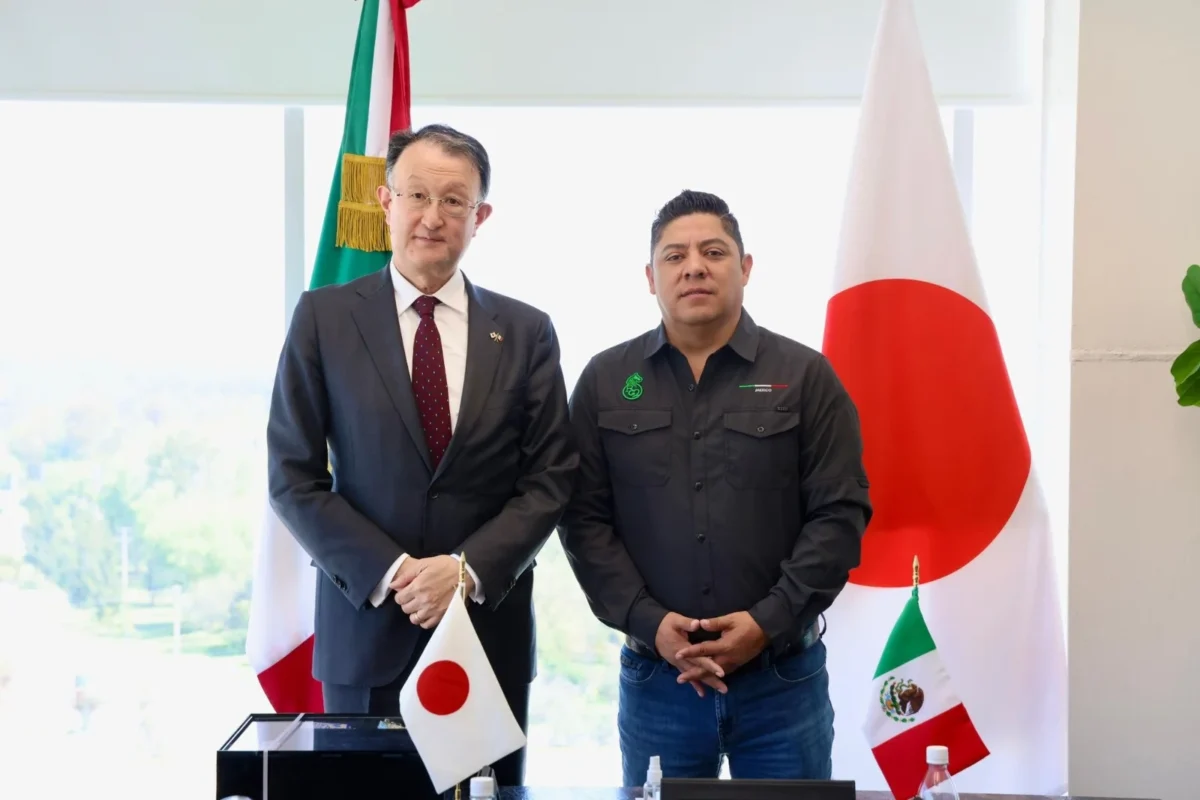 El diplomático japonés reconoció que San Luis Potosí es el único estado del país en establecer una Oficina de Representación en Tokio