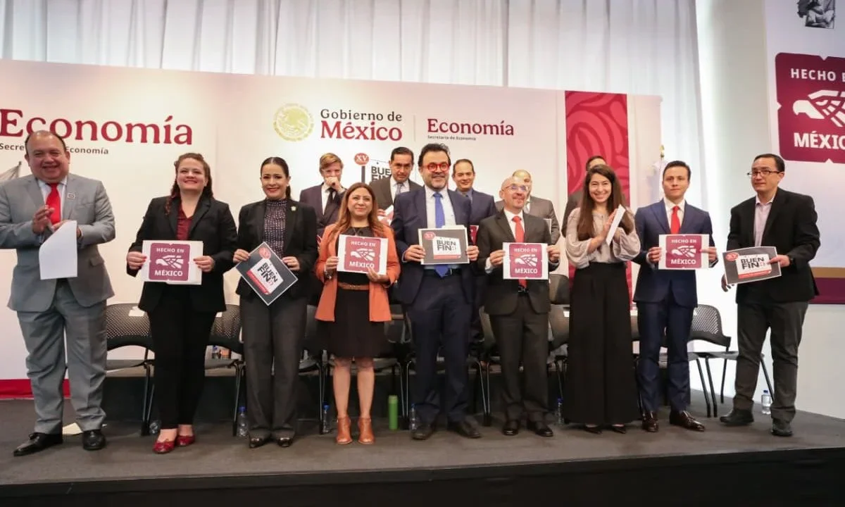 Autoridades federales y líderes empresariales anunciaron el lanzamiento de una app oficial con geolocalización para El Buen Fin 2025.