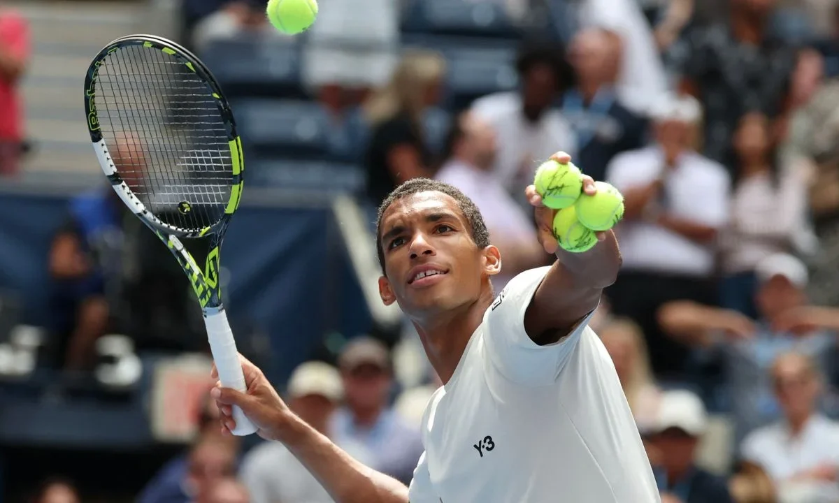 Felix Auger-Aliassime en el US Open 2025