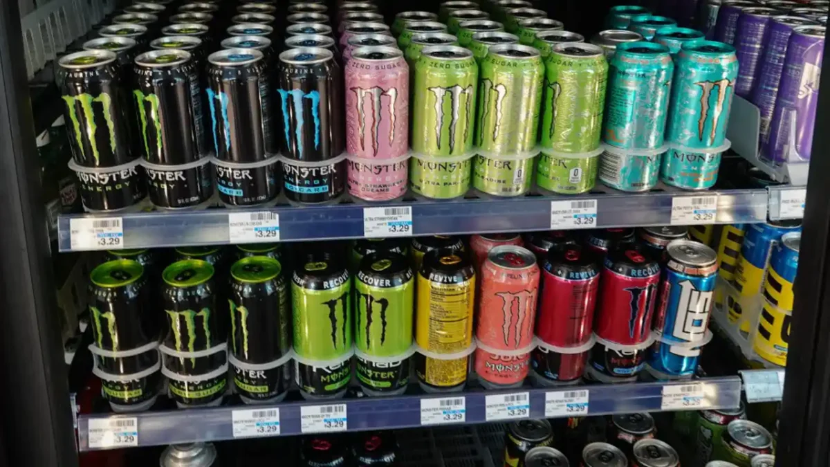 bebidas energéticas en tiendas
