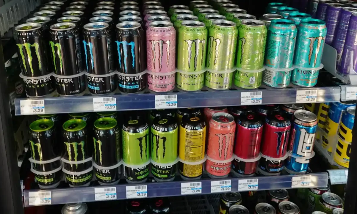 bebidas energéticas en tiendas