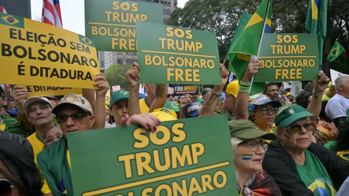 Decenas de miles de seguidores de Jair Bolsonaro tomaron las calles en São Paulo, Río de Janeiro y otras ciudades de Brasil.