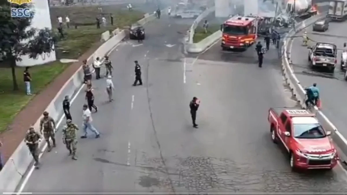 Al menos 57 heridos, con distintos niveles de quemaduras, saldo por explosión de una pipa de gas en Puente de la Concordia: Brugada.