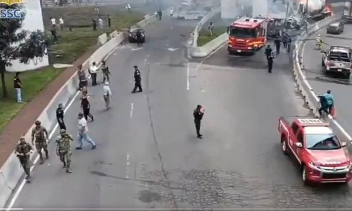 Al menos 57 heridos, con distintos niveles de quemaduras, saldo por explosión de una pipa de gas en Puente de la Concordia: Brugada.